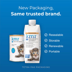 KMR PetAg nutrition complète pour chatons lorsque maman n’est pas disponible