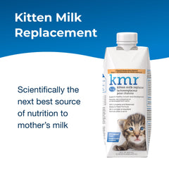 KMR nutrition complète et digeste pour le développement sain des chatons.