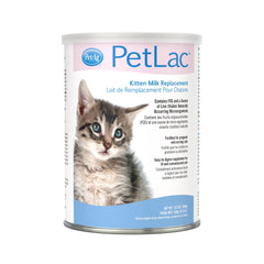 PetLac de PetAg, poudre-lait-chatons, soutient une croissance équilibrée dès le tout début.