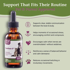EaseSure-S gouttes dosage facile pour calmer chiens et chats au quotidien