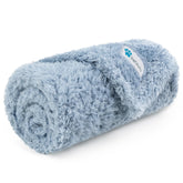 PetAmi couverture chien petit bleu, chaleur douce pour le canapé.