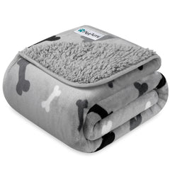 PetAmi couverture réversible sherpa et microfibre offre chaleur douce