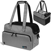 PetAmi sac porte-chien petit format, transport sécurisé jusqu’à 8 kg en voyage.