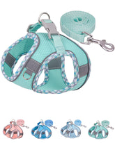 Harnais Petank vert XS en maille jacquard respirante pour l'été et le confort.