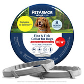 PetArmor Extend collier pour chien grande taille en action contre puces et tiques.