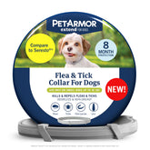 Collier PetArmor Extend pour petit chien jusqu’à 18 lb protège contre puces et tiques