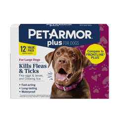 PetArmor Plus – bouteille topique prête à l’emploi pour protéger le pelage du chien.