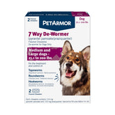 Tablettes vermifuge PetArmor pour chien grand, administration facile.