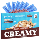 Friandises chat Petasty au thon, texture humide pour un régal quotidien.