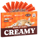 PETASTY purée saumon en tube – régal savoureux pour chats