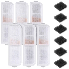 Filtre Petbank pour fontaine à chat – pack de 6, filtration efficace.