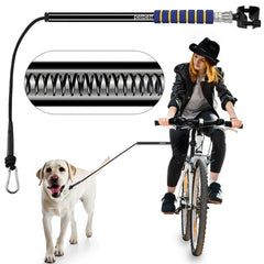 Petbetf laisse mains libres pour vélo, installation rapide et pratique.
