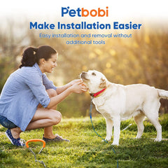 Petbobi anneau rotation anti-entortillement évite les torsions pendant la promenade.