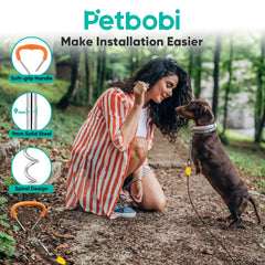 Petbobi clips rotation 360 degrés, évite les torsions du câble