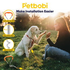 Ressort anti-choc Petbobi de 5 pouces, absorption des tensions lors des tirages.