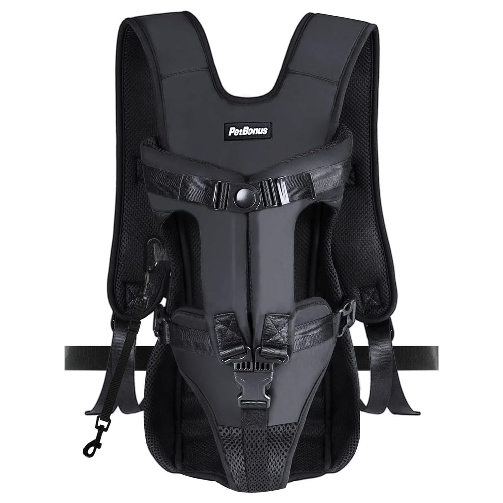 PetBonus sac à dos porte-chien front: mains libres pour balades confortables
