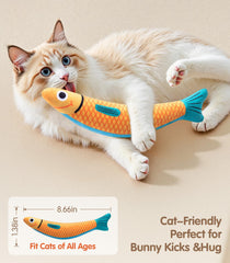 Jouet Poisson PetBusy, couleurs vives qui incitent à poursuivre.