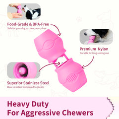 Matériau nylon durable utilisé par PetClan Chewise pour plus de longévité.