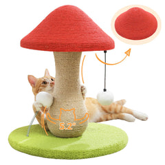 PETEPELA champignon chat - grattage en sisal pour protéger vos meubles