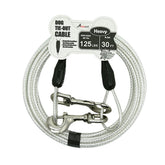 Petest câble d'attache 30 pieds pour chien, sécurité et fiabilité.