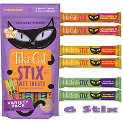 Texture mousse crèmeuse des Stix, friandise soyeuse pour chats.