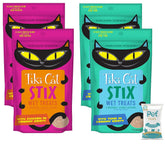 Pet Faves Tiki Cat Stix thon-mousse-tube, rehausse la saveur du repas de votre chat.