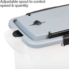 PetFusion BetterBin au format compact, parfait pour placard et rangement discret.