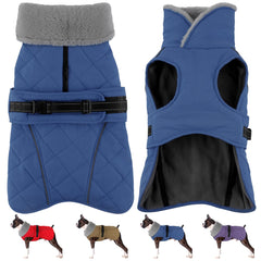 Manteau imperméable Petglad pour chien, garde l'animal au sec même par temps humide.