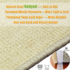 Pethave tapis grattoir pour sol et mur anti dérapant