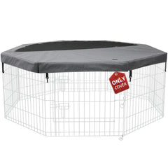 PETIME Housse supérieure pour enclos 24 pouces, ombre et sécurité.