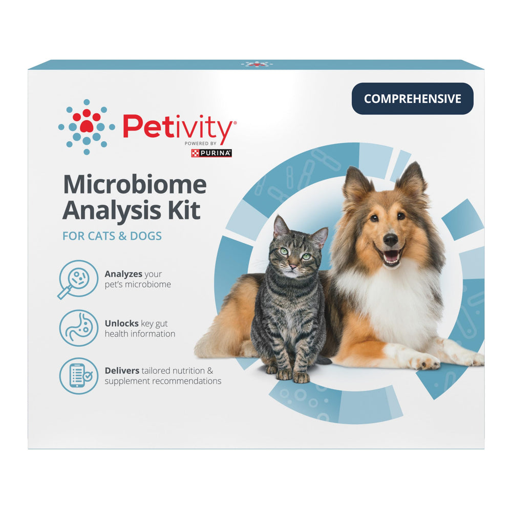Petivity kit microbiome chat-chien: prélèvement facile pour votre animal.