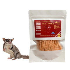 Petivore Saveur Crabe pour Ecureuil Volant, friandise gourmande et nutritive.