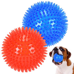 Petizer balle chien sifflement 4-5 pouces, stimulation naturelle de la poursuite.