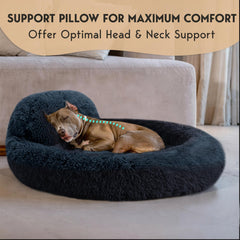 Lit donuts anti-glisse PET JETT — design cocooning et repos sécurisés