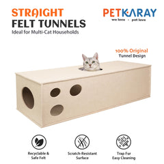 PETKARAY tunnel-chat-ouverture-interactive, entrée stimulante pour jouer.