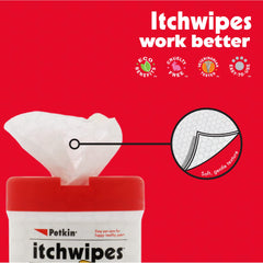 Ingrédients aloé véra et consoude inclus dans les lingettes Petkin.