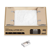 PETKIT Crystal Litter avec Bac, compatibilité Purobot Duo pour une installation rapide.