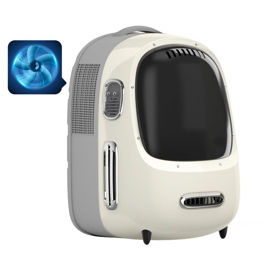 PETKIT sac dos chat avec ventilateur intégré pour circulation d'air agréable