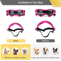 PETLESO lunettes-petit-chien-rose ventilation et confort pendant les balades