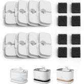 PETLIBRO Dockstream filtre de remplacement, pack de 8 pour eau plus claire