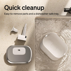 PETLIBRO fontaine eau chat plateau inox, facilité de nettoyage et hygiène