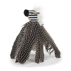 Jouet Petlinks HappyNip Zippy Zebra avec catnip maximise l'excitation et le jeu.