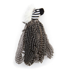 Jouet Petlinks HappyNip Zippy Zebra avec fourrure douce prêt au jeu interactif.