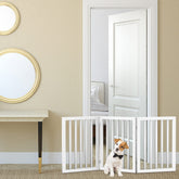 Barrière PETMAKER pour chien en intérieur, sécurité discrète.