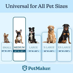 PETMAKER Design-réversible-dos-Sherpa offre deux textures douces