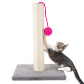 PETMAKER poteau grattoir 17 pouces en sisal pour l'exercice des griffes.