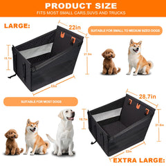 Petmarket extension siège arrière chien offre espace supplémentaire pour chien moyen ou grand.