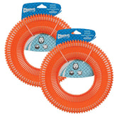 Chuckit Rugged Flyer, ensemble de deux jouets, récupération facile lors des jeux extérieurs.