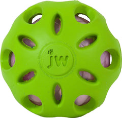 JW Crackle Heads Balle Crackle moyenne: durable et stimulant le jeu.