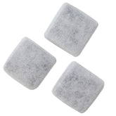 Filtre charbon Petmate Replendish, matière externe capture les sédiments pour eau plus propre.